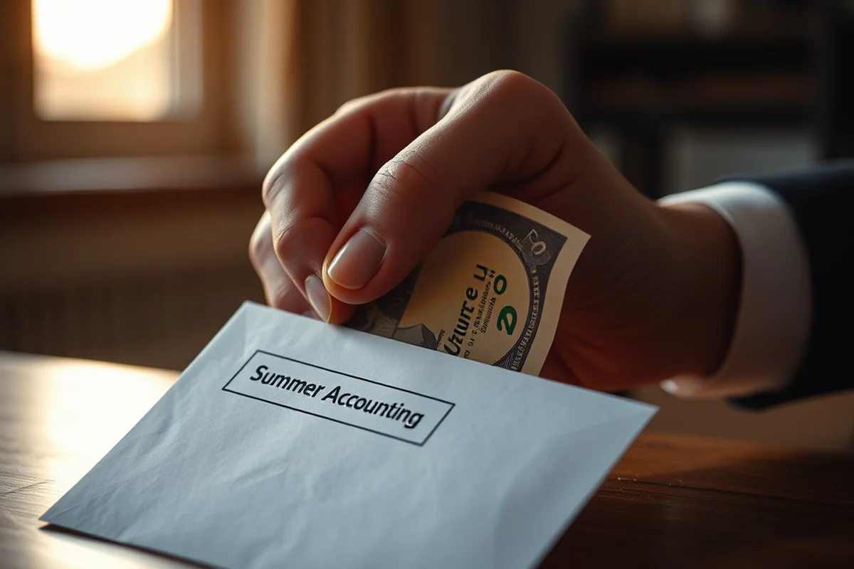Summer Accounting — Summer Accounting (step by step)